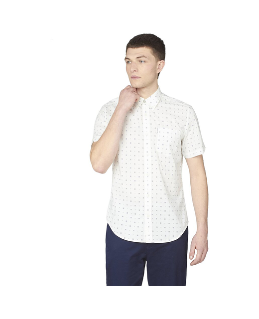 S/S Geo Print Shirt