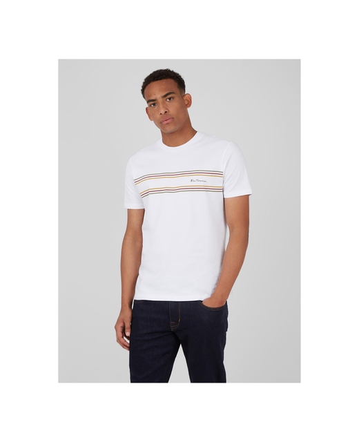 Chest Stripe Logo Tee