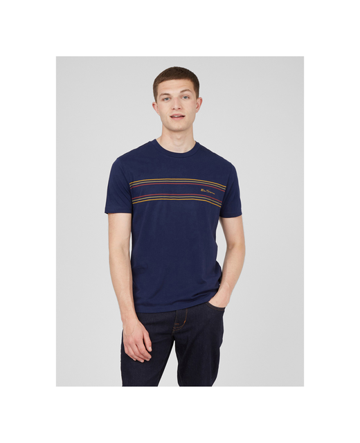 Chest Stripe Logo Tee