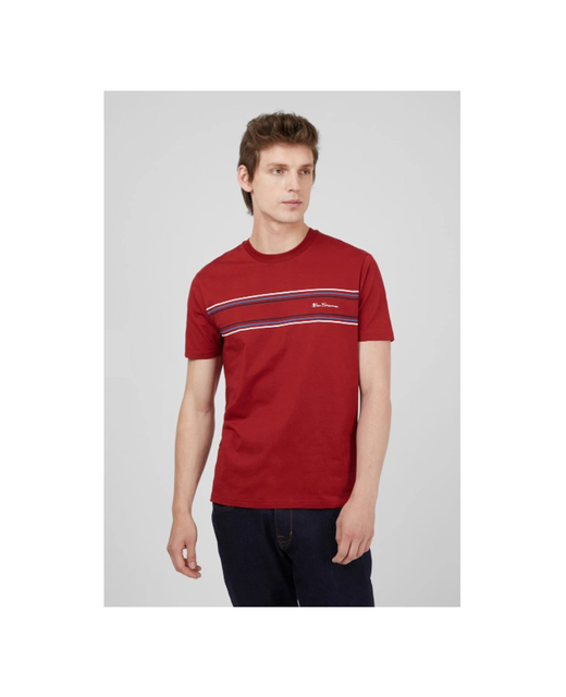 Chest Stripe Logo Tee