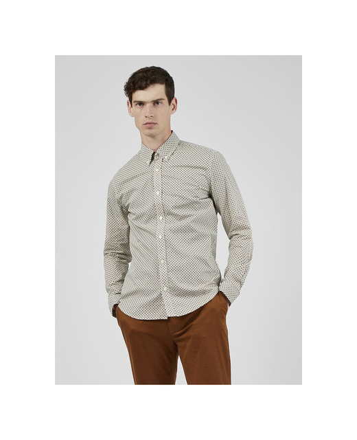 Geo Spot Print Shirt