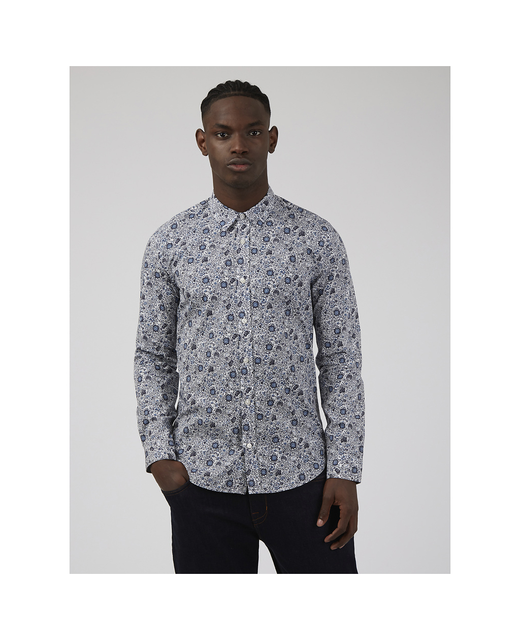 L/S Floral Print