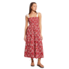 Alina Shirred Sundress