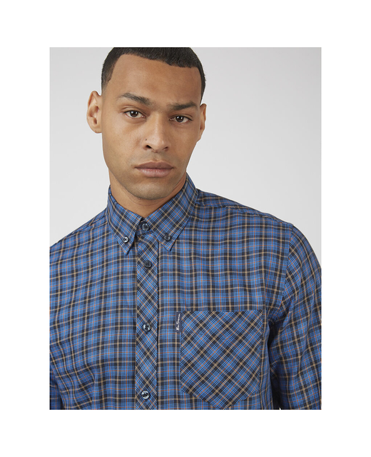 House Tartan Cobalt