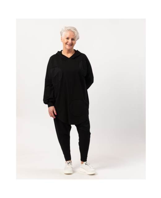 Black Sweatshirt With Spots
