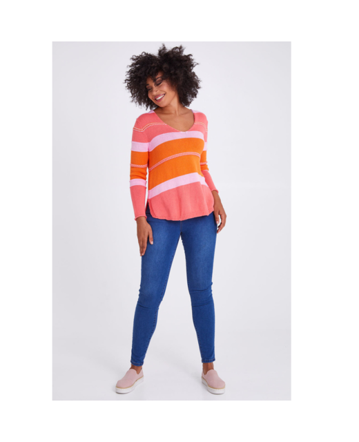 Cotton V Jumper