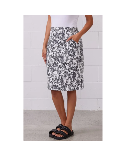 Carson Printed Skirt