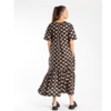 Scoop Gathered Dress