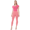 Pink Houndstooth Slim Ankle Pant