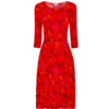 3/4 Sleeve Smash Dress