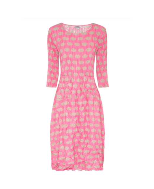 3/4 Sleeve Smash Pocket Dress
