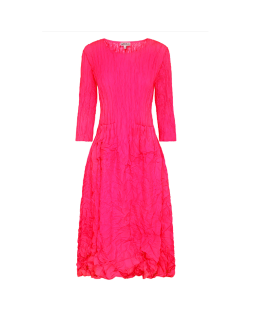 3/4 Sleeve Smash Pocket Dress