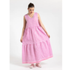 Pink Ginghem Dress