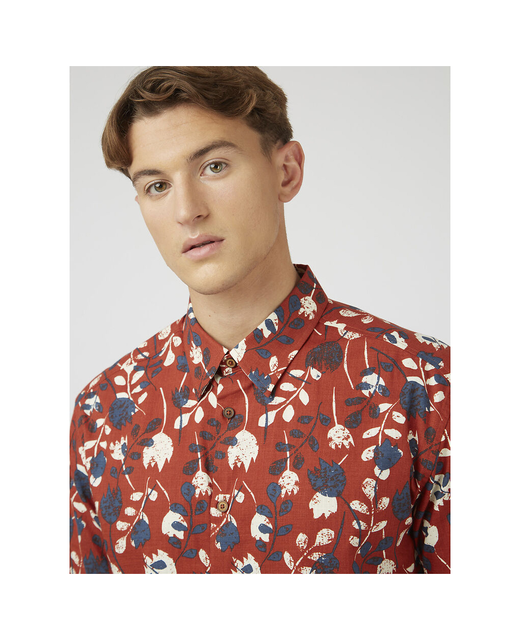 Stencil Floral Print